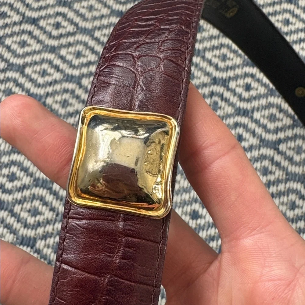 VINTAGE 70’s-80’s western style leather belt